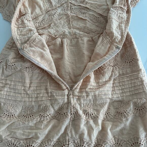 Amuse Society Moonrise Dress in Almond Cream Size Small - Picture 7 of 10